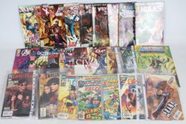 A collection of 30+ Marvel - DC comics to include - Masters of the universe - Adventure Magazine No.