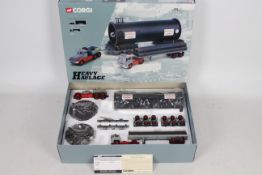 Corgi - Heavy Haulage - A limited edition Sunter Brothers set with a Guy Invincible long platform