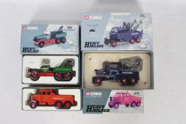 Corgi Heavy Haulage - Three boxed Corgi Heavy Haulage Limited Edition diecast vehicles.