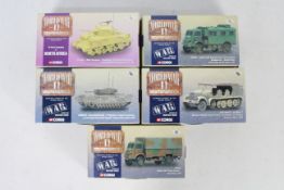 Corgi - A brigade of five boxed Limited Edition diecast military vehicles from the 'Corgi World War