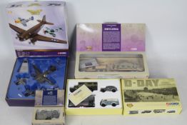 Corgi - Four boxed Limited Edition diecast military vehicles from various Corgi ranges.