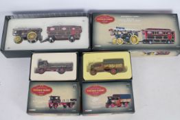 Corgi Vintage Glory - Three boxed Limited Edition diecast steam vehicles from Corgi's 'Vintage