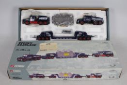 Corgi Heavy Haulage - A boxed Corgi Heavy Haulage Limited Edition #18007 'Wrekin Roadways' Scammell