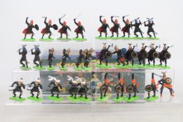 Britains - A 1980s Britains Knights Of The Sword counter top display box # 7771.