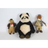 Hovvig - Lot includes a Hovvig panda with glass eyes, poly nose, suede paws,