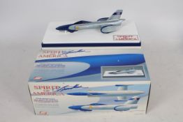 Scaleworks - A boxed 1:43 scale Craig Breedlove's 1963 Spirit Of America Land Speed Record Jet Car.