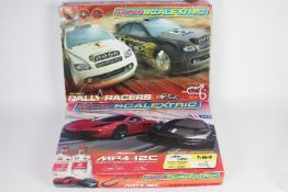 Scalextric - 2 x Micro Scalextric sets in 1:64 scale,
