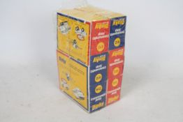 Dinky - A pack of 6 Dinky Commando Jeep # 612 models still packed together in shrink wrap as