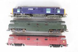 Hornby - Lima - 3 x unboxed OO gauge locos,