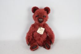 Jepster Bears - A one of one mohair Jepster Bear by Jo-Ann Pritchett.