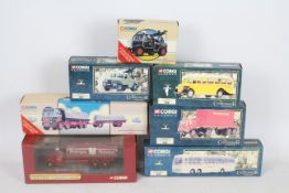 Corgi - A boxed collection of seven diecast vehicles from various Corgi ranges.