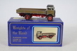 Spot-On Toys & Models Limited - A boxed 1:48 scale 'Knights of The Road' Series ERF Dropside Diesel