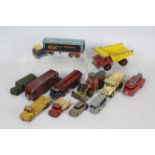 Dinky Toys, Corgi Toys - An unboxed collection of 12 Dinky Toys,
