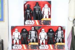 Star Wars - 3 Star Wars 3-Pack box sets Jakks Pacific,