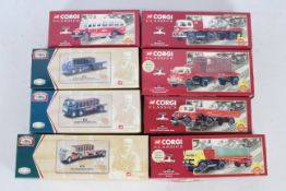 Corgi Classics - Eight boxed Limited Edition diecast commercial vehicles from various Corgi ranges.