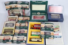 Corgi - 13 boxed mainly bus and tram diecast models by Corgi, many Limited Editions.