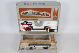 Corgi - Two boxed 1:50 scale diecast US trucks from Corgi's Premier 'Heavy Haulers' series.