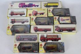 Corgi - A fleet of eight boxed Limited Edition diecast model trucks from Corgi's 'British Road