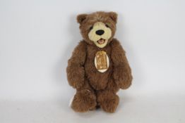 Stein Bears - A stein bear by Monika Stein - Bear has glass eyes, stitched nose, padded paws,