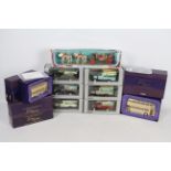 Corgi - 10 x boxed models including 2 x special edition Gold finish Routemaster buses # CC25903,