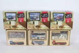 Corgi - Three boxed Limited Edition diecast model trucks from the Corgi 'Cafe Connection' series.