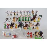 Britains Deetail - Timpo - A collection of 34 mostly Arab figures, 8 on horseback,