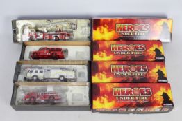 Corgi - Four boxed Premier and Limited Edition diecast 1:50 scale US Fire Engines / Appliances from
