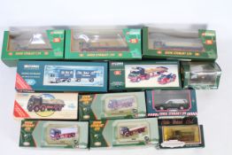 Corgi - A boxed collection of 12 'Eddie Stobart' related diecast model vehicles by Corgi.