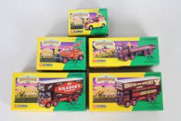 Corgi Classics - Five boxed Limited Edition diecast vehicles from 'The Showmans Range' by Corgi.