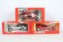 Tonka Polistil - 3 x 1:16 scale cars, Porsche 911 Turbo # 01677,