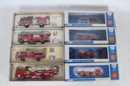 Corgi - A squad of four boxed Limited Edition diecast 1:50 scale US Fire Engines / Appliances from