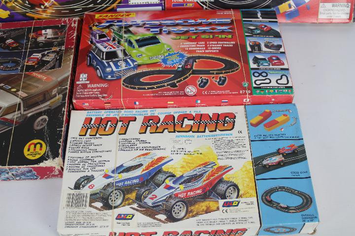 Golden Bright - Li-Lo - Sander - 5 x boxed micro racer sets including Mini Cooper Chase, - Image 2 of 3