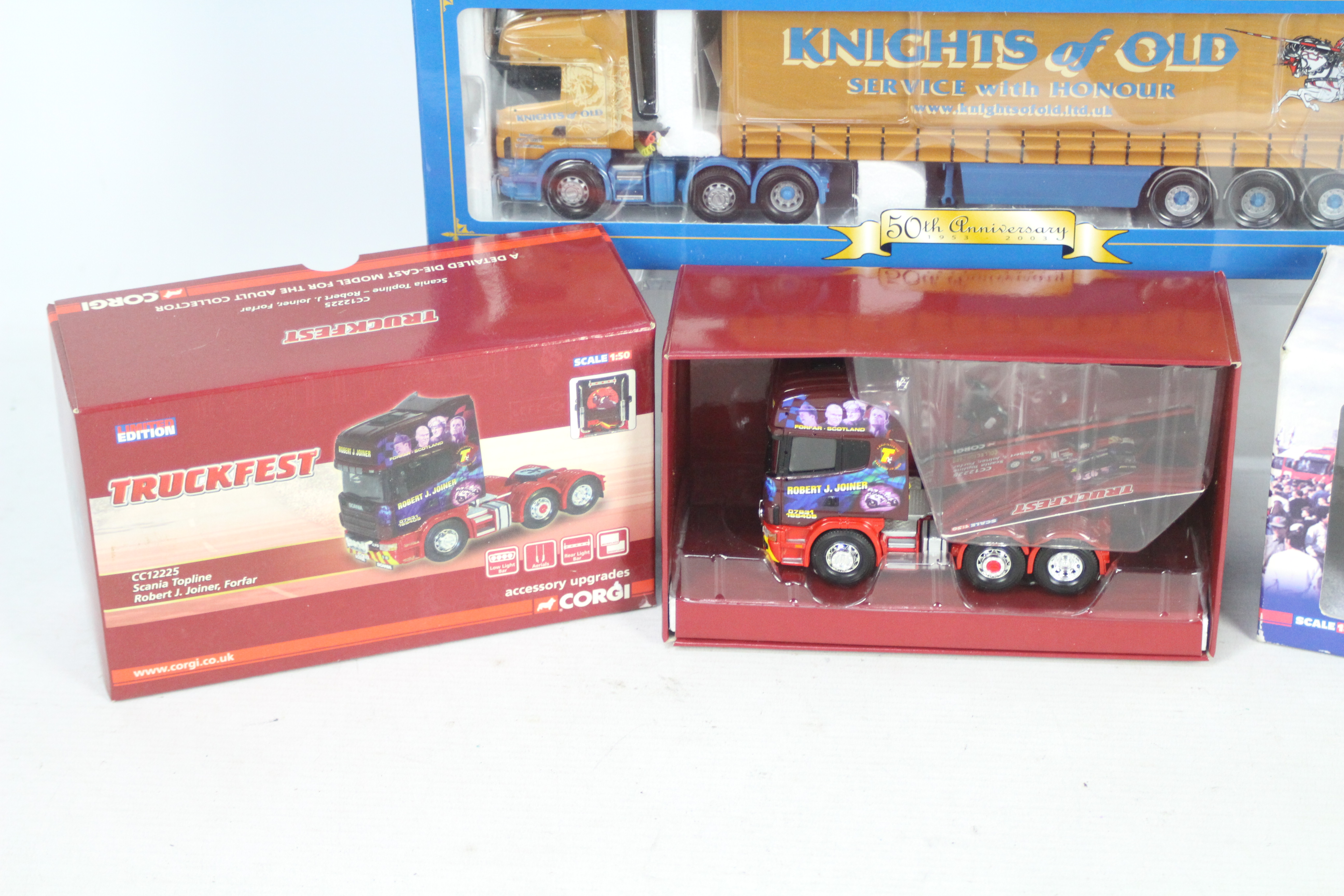 Corgi - 3 x limited edition Scania trucks, - Image 3 of 4