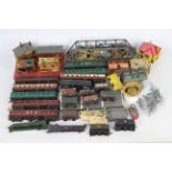 Hornby - Tri-ang - A collection of OO gauge railway items including 2 stripped down locos,