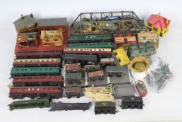 Hornby - Tri-ang - A collection of OO gauge railway items including 2 stripped down locos,