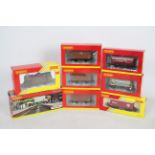 Hornby - A OO gauge loco and 6 wagons,