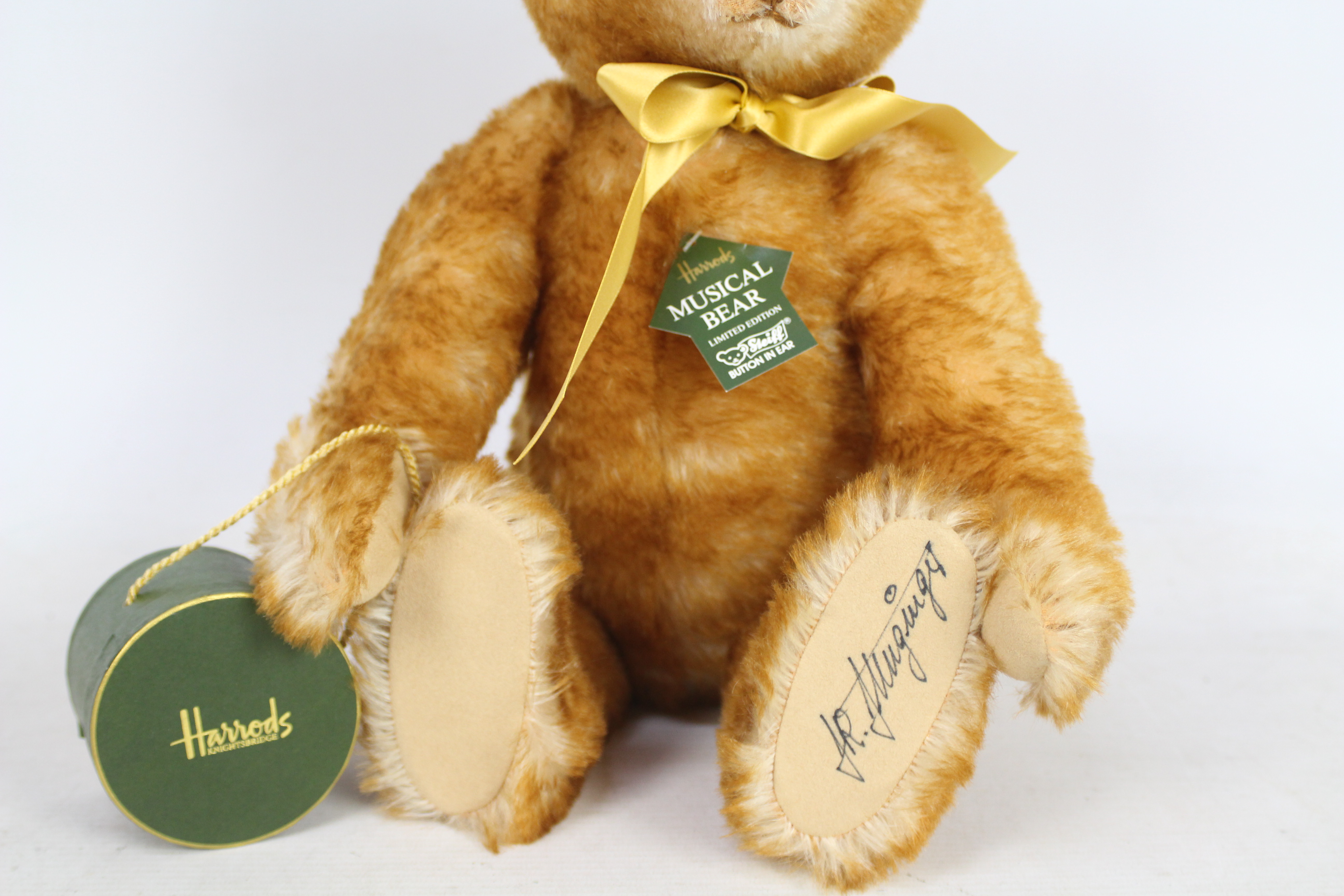 Steiff exclusive Harrods limited edition musical "Extravagance Bear" - One of only 2, - Bild 4 aus 11