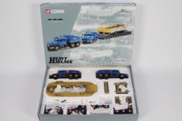 Corgi - Heavy Haulage - A boxed Scammell Pickfords set with 2 Constructor models with Nicholas