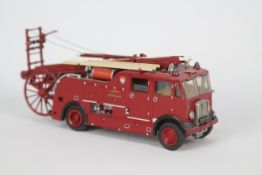 Fire Brigade Models - A built kit model AEC Regent Merryweather Fire Engine in 1:48 scale in London