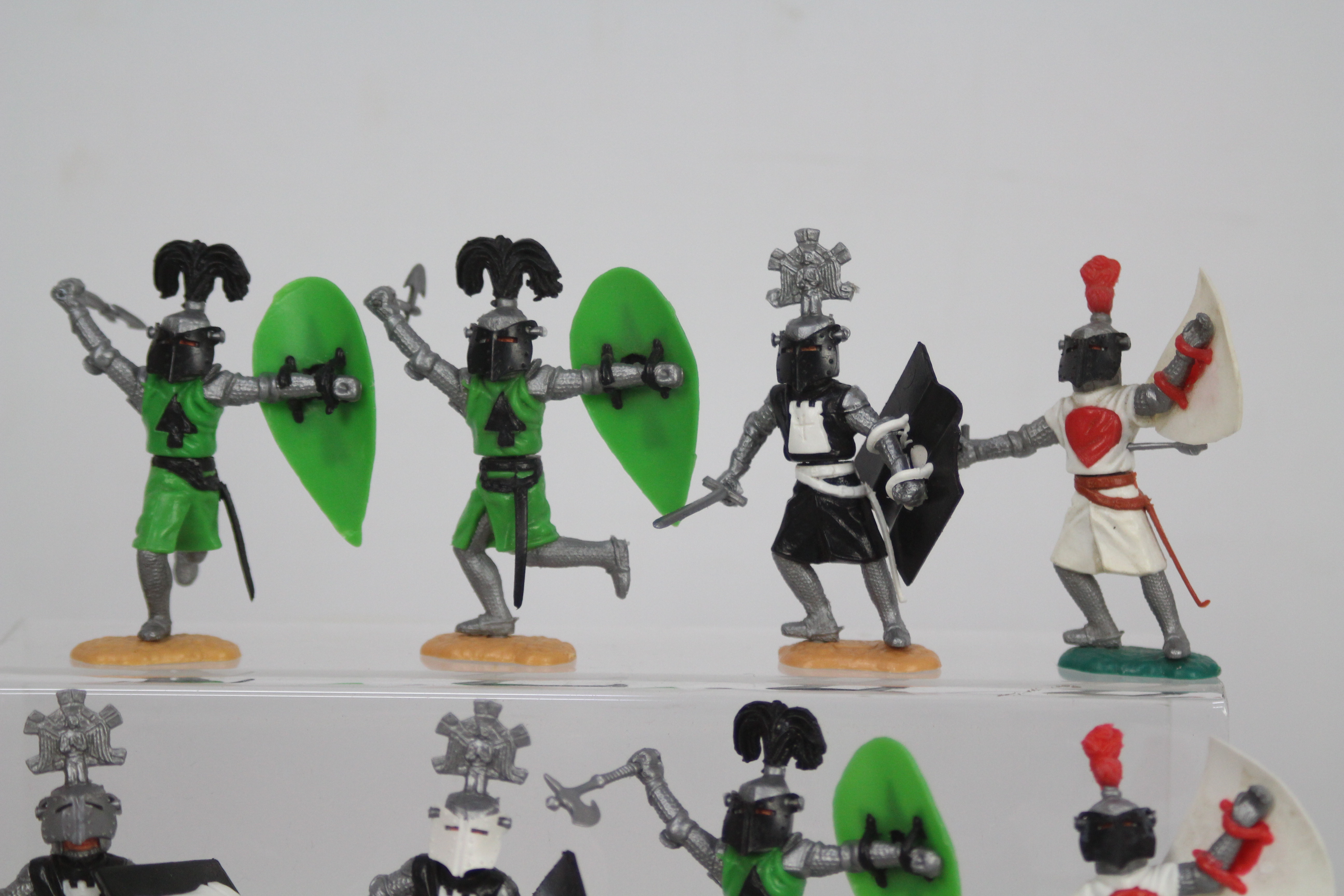 Timpo - A group of 16 Timpo Helm Knights including Grand Helm Black Knights. - Image 2 of 5