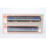 Lima - an OO gauge model Super Sprinter two-unit, one with internal illumination,