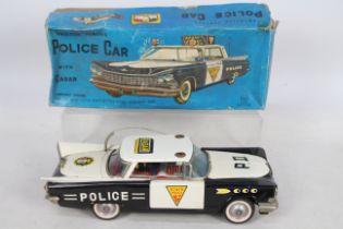 Ichiko - Langcraft - A boxed Ichiko 1959 Buick Police Car with Radar # IK4062.