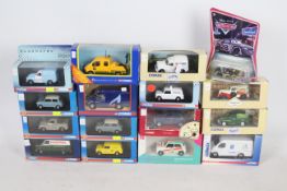 Corgi, Mattel - 16 x boxed die-cast model vehicles - Lot includes a blue #CC82208 Mini 40,