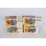 NN Toys - A collection of 4 boxed Bedford TK friction drive trucks, a Cement Tipper # 503,