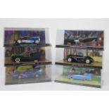 Eaglemoss - Batman - 6 x boxed Batman vehicles by Eaglemoss including an s14 Batman Beyond Animated