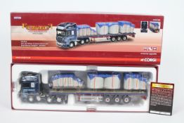 Corgi - Hauliers Of Renown - A 1:50 scale DAF 105 Flatbed & Cement Block Load in Keith Murray