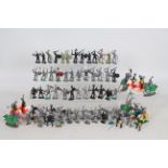 Timpo - A collection of 76 Knights including 10 mounted, 66 on foot.