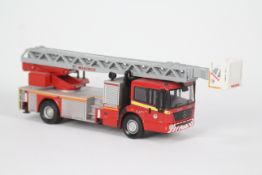 Fire Brigade Models - A Mercedes Benz Econic Magirus Ladder Fire Engine in 1:50 scale in London