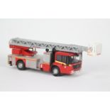 Fire Brigade Models - A Mercedes Benz Econic Magirus Ladder Fire Engine in 1:50 scale in London