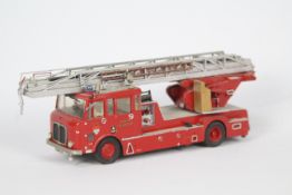 Fire Brigade Models - A built kit model AEC Merryweather 100 foot Turntable Ladder Fire Engine in